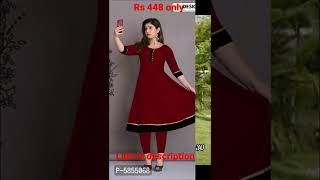 Rayon Anarkali Kurti #shorts #viral #anarkali