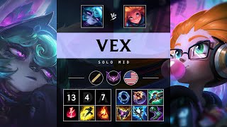 Vex Mid vs Zoe: Triple Kill, Unstoppable - NA Master Patch 14.19