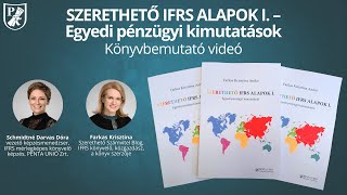 Könyvbemutató: SZERETHETŐ IFRS ALAPOK I. – Egyedi pénzügyi kimutatások