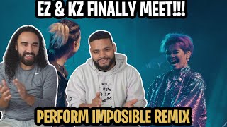 Surreal Moment! | KZ Tandingan x Ez Mil - Imposible Remix LIVE | 1MX LONDON 2022 | Reaction!!!