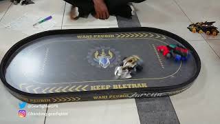 Garuda Eagle (Satria) VS  Mach Victory (Kenzo)  | CRUSH GEAR