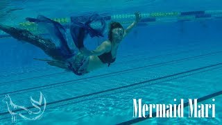 Mermaid Mari Swims - Finfolk Mythic Tail and Finfun Tail