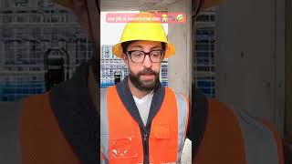 new job at construction site 👷‍♂️🇺🇲🤣 #construction #adamrose #funny #constructionsite #shorts