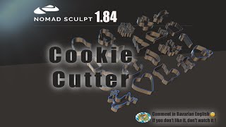 Nomad Sculpt - Cookie Cutter for Christmas - 3D printing - Tutorial (V1.84 - 30.11.2023)