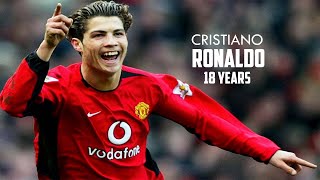 YOUNG RONALDO Age 18 Manchester United 🔥💪 Ridiculous Skills, Unstoppable Dribbling, Goals & More!