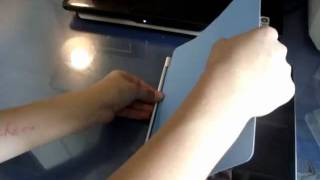 iPad 2 Blue Smart Cover Unboxing !