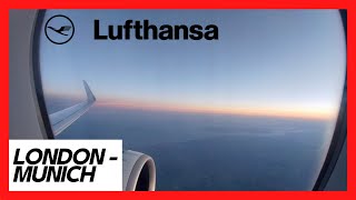 Lufthansa A320neo! London Heathrow to Munich FLIGHT REVIEW