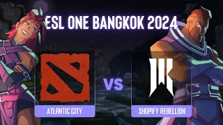 Atlantic City проти Shopify Rebellion | ESL One - Bangkok: North America Closed Qualifier