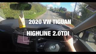 2020 Vw Tiguan Highline 2.0Tdi 150Bhp POV Test Drive (Narrow roads) #1