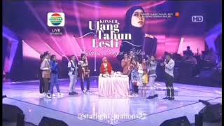 Selesai konser ulang tahun lesti jirayut dan Rara pulang bersama