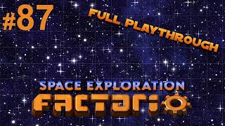 Part 87, where we put the Dyson Sphere to use ! [Factorio Space Exploration Playthrough]