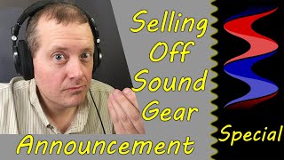 Selling Off Gear Livestream Announcement