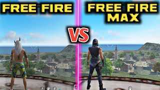 JOGANDO NO FREE FIRE NORMAL E NO FREE FIRE MAX