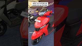 New TVS Jupiter 110 Colors Feature #shorts #scooter #automobile