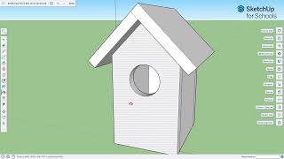 Birdhouse - SketchUp - 5/8" Stock