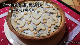 Crostata di ricotta e cioccolato - fatta i casa con mounsieur cuisine connect