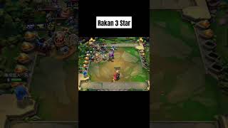 Rakan 3 Star #tft #teamfighttactics #3star #rakan