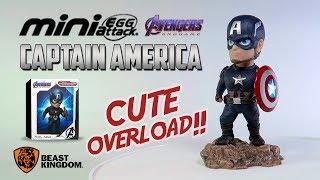 REVIEW: Mini Egg Attack Marvel Avengers Endgame | CAPTAIN AMERICA by Beast Kingdom