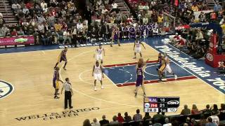 Bynum and Gasol run the 7-foot Pick and Roll