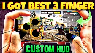 I Got 3 Finger Pro Custom HUD | 3 Finger Controls Free Fire | 2024 🔥