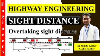 Overtaking sight distance (OSD) on Highway | sight distance | Highway Engineering