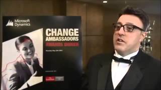 Mehrdad Modarres, Food Alert Winner of Microsoft Dynamics Change Ambassadors Awards 2013