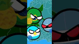 Invasión Robótica (parte 3) #countryballs #humor #shorts