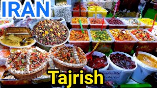 Tajrish Bazaar Tehran Walking Tour at Night 2022