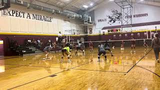 Winthrop vs Bayshore Christian - High school volleyball JV game