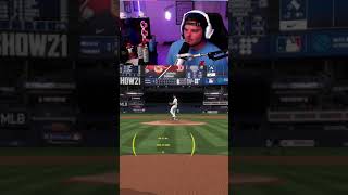 When you celebrate too early in MLB The Show 21 #shorts