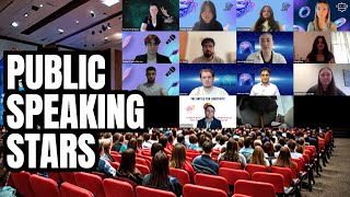 Public Speaking Students GO LIVE: See How It's Done