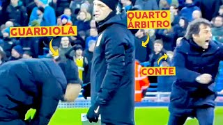 MOTIVO do Quarto Árbitro Olhar Assim ARRASADO para o Guardiola no 3x2 do Tottenham no City - Ep.#103