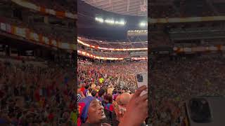 Crowd Wave at FC Barcelona Game! #fcbarcelona #lasvegas #viral #viralshort #soccer #futbol #sports