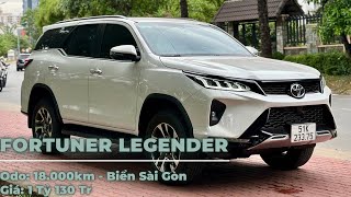 Fortuner Legender 2022 Siêu Lướt | Sơn Zin 99% Sơ Cua Nguyên Zin | Còn Bảo Hành Chính Hãng