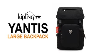 Kipling Yantis Backpack Brave Black