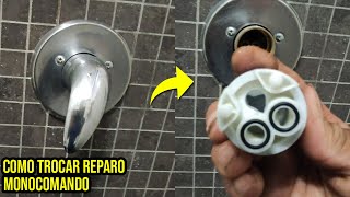 COMO TROCAR REPARO DO MISTURADOR MONOCOMANDO (Passo a Passo)