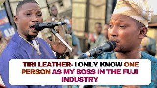 The only Oga i have in Fuji Music is... - Tiri Leather reveals on Pasuma vs Taye Currency's case