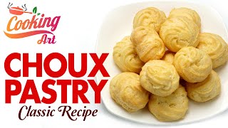 How to make the best mini cream puffs: Choux Pastry - Cooking Art