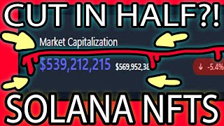 Solana NFT's are hurting bad. Why Solana's market cap was cut in half! What is going to happen?