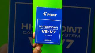 pilot Hi te point v5/ v7 ink cartridge #shorts #youtubeshortsvideo