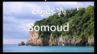 معنى أسم #صمود Somoud