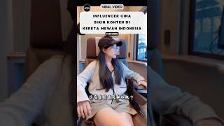 Cewek Cina Bawa Semua Perabotan ke Kereta Indonesia⁉️ #shorts #viralvideo #reaksibule