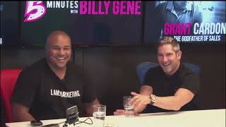 Grant Cardone selling a glass of water to Billy Gene aka Billy Gene is Marketing #shorts