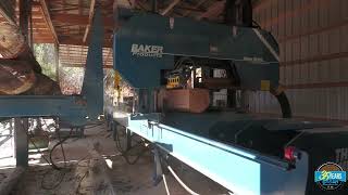 Baker Products BP Dominator in ACTION! being ran at Morey Sawmill LLC!