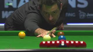 Ronnie O'Sullivan Vs Allan Taylor   2020 Scottish Open   Round 1