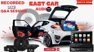 Recorded Live Q&A Session: Car Customization Insights with East Car Audio | Nov 8| Part 1