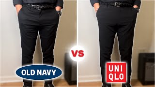 Uniqlo AirSense Pant vs. Old Navy Slim Dress Pant | Best Value Dress Pants?