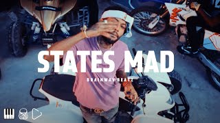 [FREE]Trap Dancehall Riddim Instrumental 2025 - STATES MAD