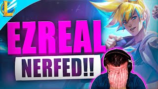 *NEW* EZREAL GOT NERFED IN WILD RIFT