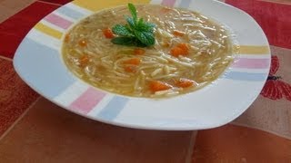 Cocina fácil - Sopa de pollo- Chicken soup